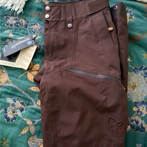 Norrøna Women's Brown Trousers